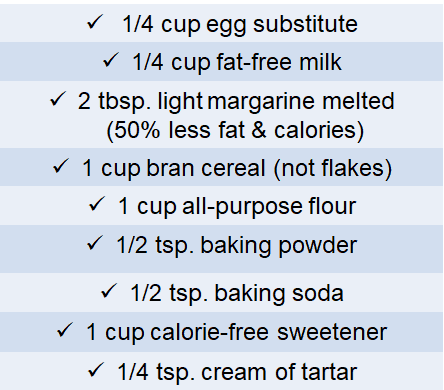 buff bran muffins ingredients 