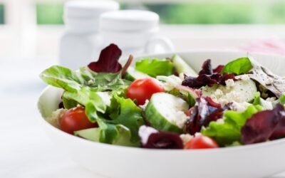 Garden Salad with Pesto Vinaigrette Recipe