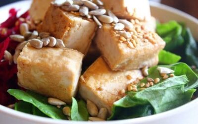 Crispy Tofu and Bok Choy Salad Recipe